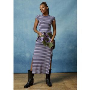 BDG T-Shirt Striped Midi Dress